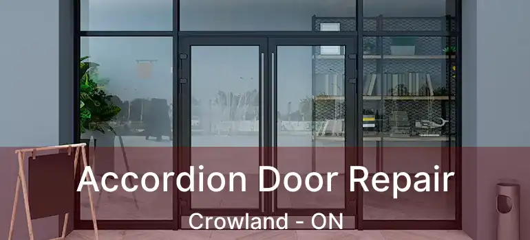  Accordion Door Repair Crowland - ON