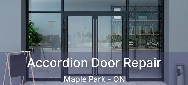 Accordion Door Repair Maple Park - ON