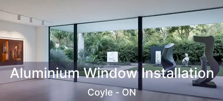  Aluminium Window Installation Coyle - ON