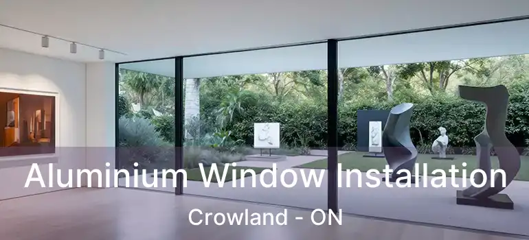  Aluminium Window Installation Crowland - ON