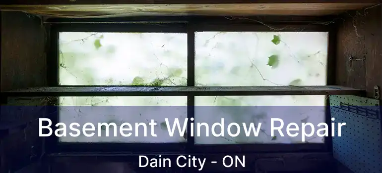  Basement Window Repair Dain City - ON