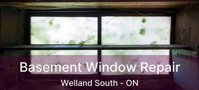  Basement Window Repair Welland South - ON