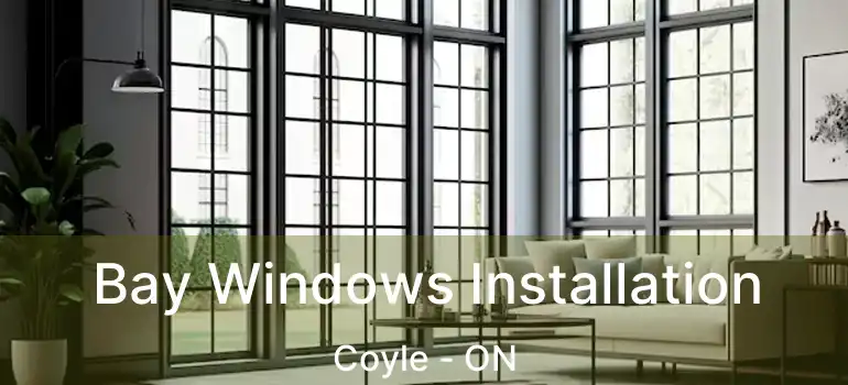  Bay Windows Installation Coyle - ON