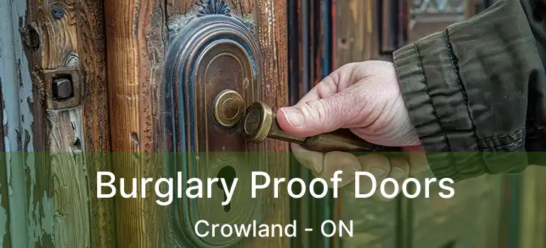  Burglary Proof Doors Crowland - ON