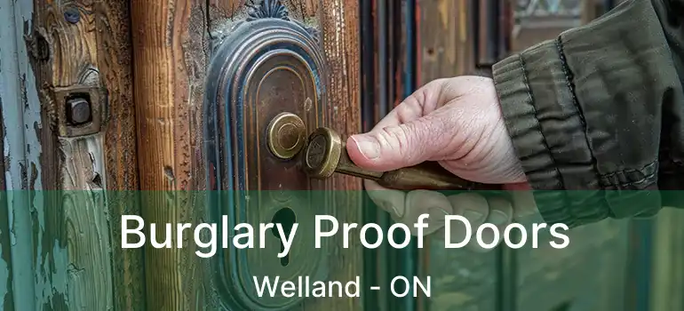  Burglary Proof Doors Welland - ON