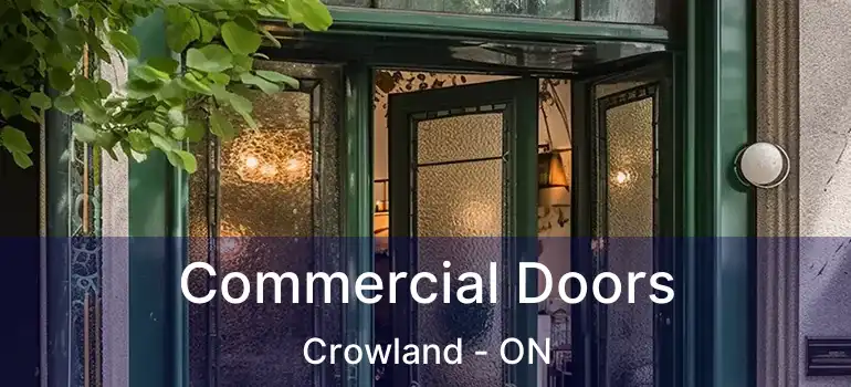 Commercial Doors Crowland - ON