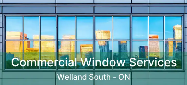  Commercial Window Services Welland South - ON