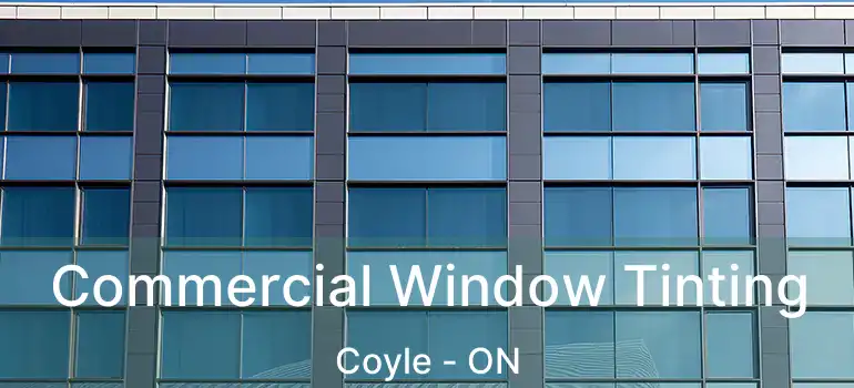  Commercial Window Tinting Coyle - ON