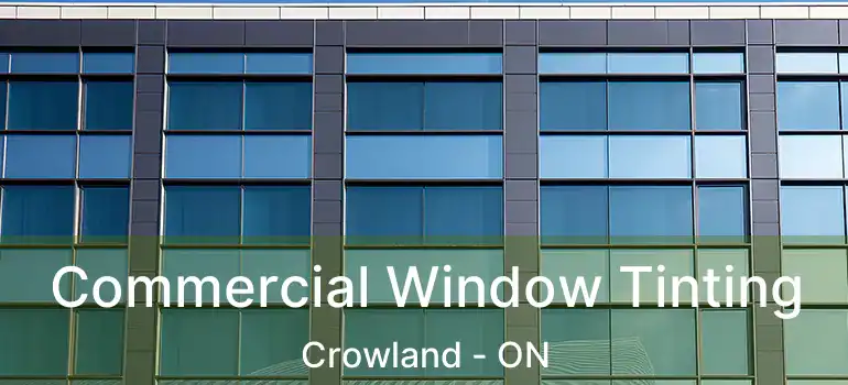  Commercial Window Tinting Crowland - ON