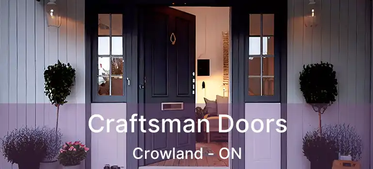 Craftsman Doors Crowland - ON