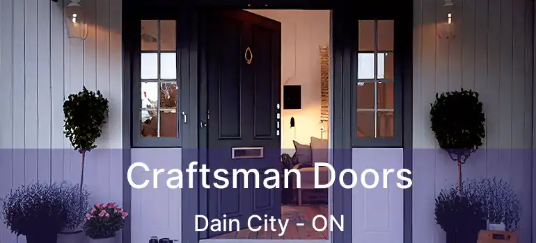  Craftsman Doors Dain City - ON