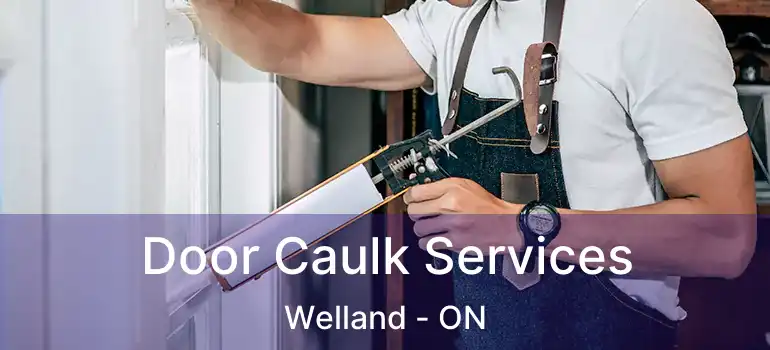  Door Caulk Services Welland - ON