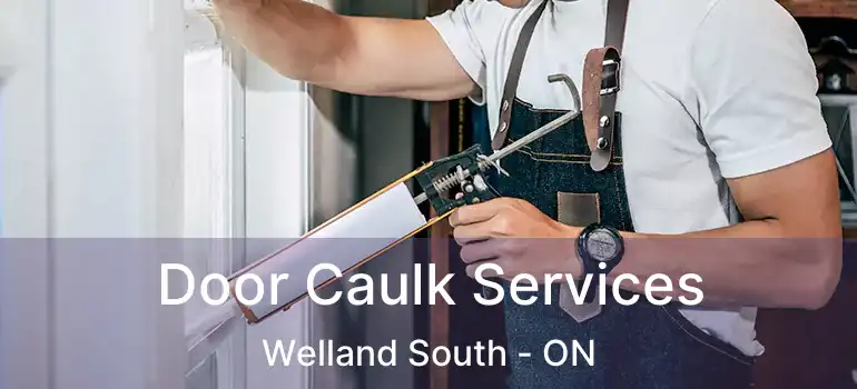  Door Caulk Services Welland South - ON
