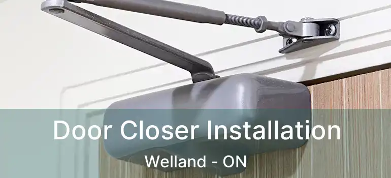  Door Closer Installation Welland - ON