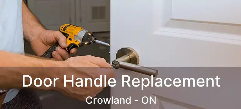  Door Handle Replacement Crowland - ON
