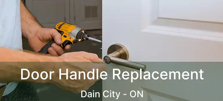  Door Handle Replacement Dain City - ON