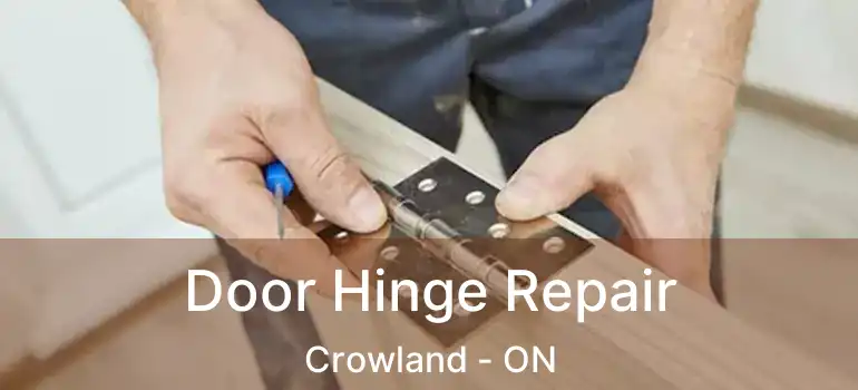  Door Hinge Repair Crowland - ON