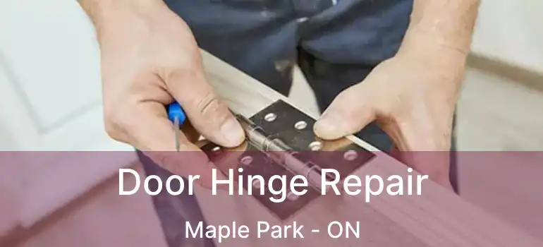  Door Hinge Repair Maple Park - ON