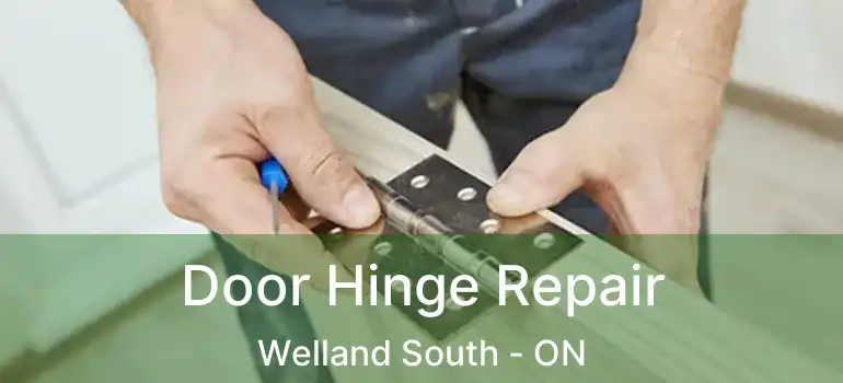  Door Hinge Repair Welland South - ON