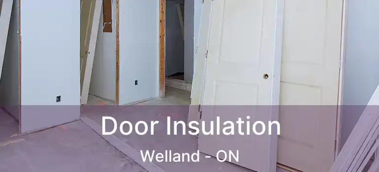  Door Insulation Welland - ON