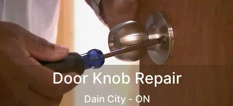  Door Knob Repair Dain City - ON