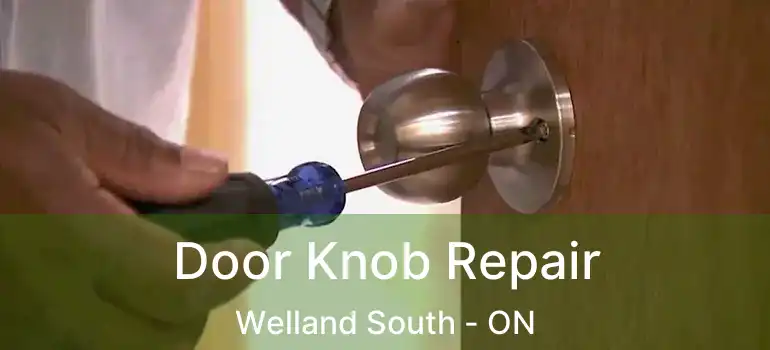  Door Knob Repair Welland South - ON