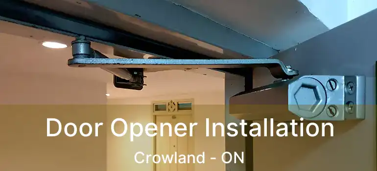  Door Opener Installation Crowland - ON