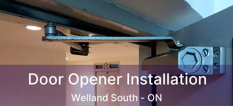  Door Opener Installation Welland South - ON