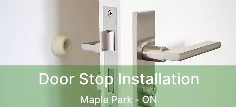  Door Stop Installation Maple Park - ON