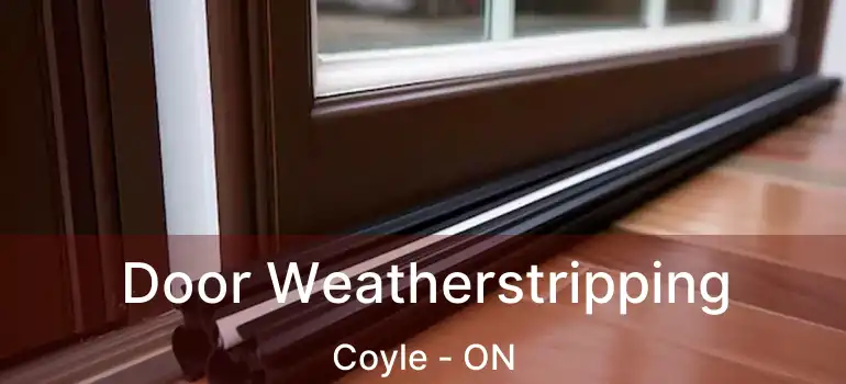  Door Weatherstripping Coyle - ON