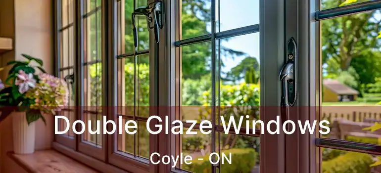  Double Glaze Windows Coyle - ON