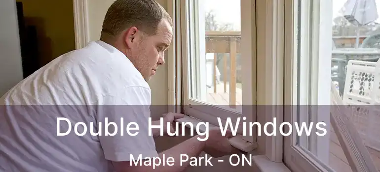  Double Hung Windows Maple Park - ON