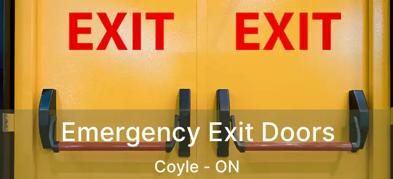  Emergency Exit Doors Coyle - ON
