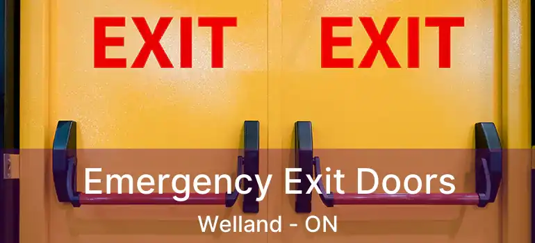  Emergency Exit Doors Welland - ON
