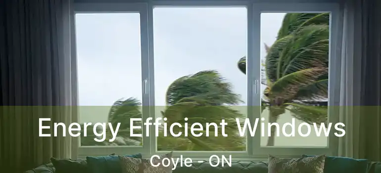 Energy Efficient Windows Coyle - ON