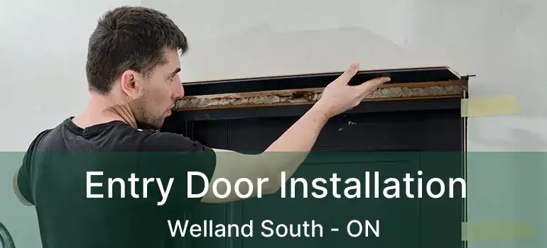  Entry Door Installation Welland South - ON