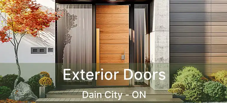  Exterior Doors Dain City - ON