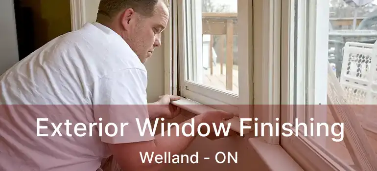  Exterior Window Finishing Welland - ON