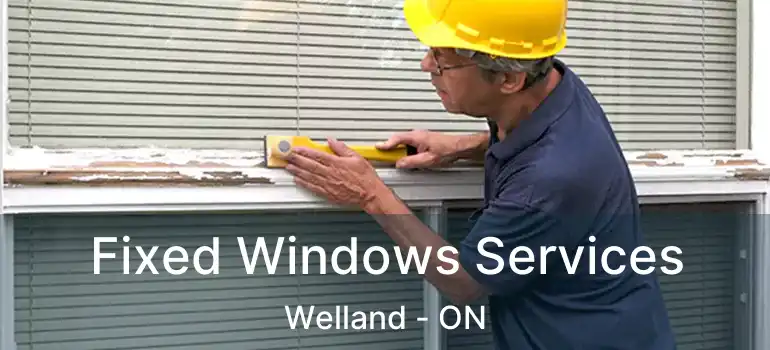  Fixed Windows Services Welland - ON