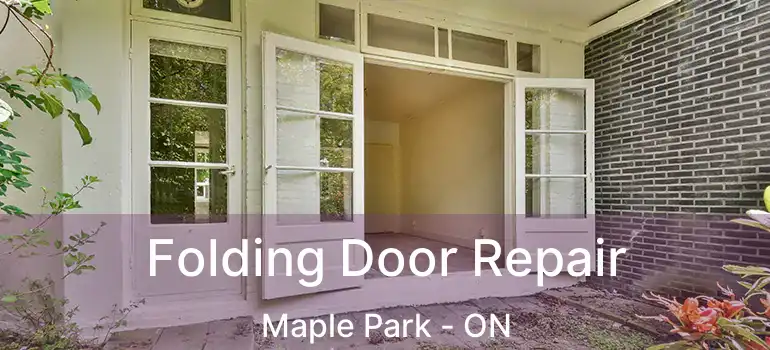  Folding Door Repair Maple Park - ON