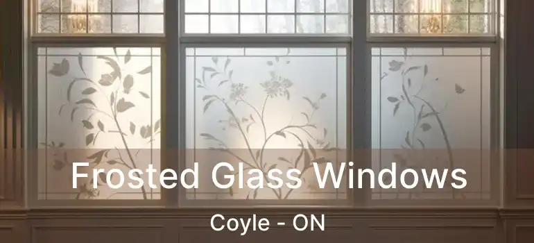  Frosted Glass Windows Coyle - ON