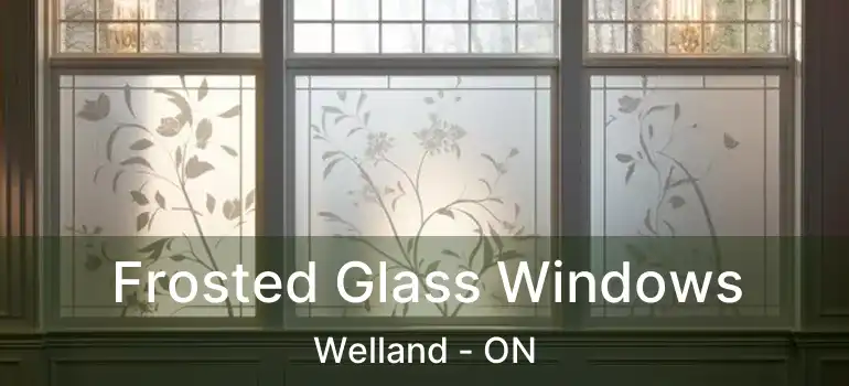  Frosted Glass Windows Welland - ON