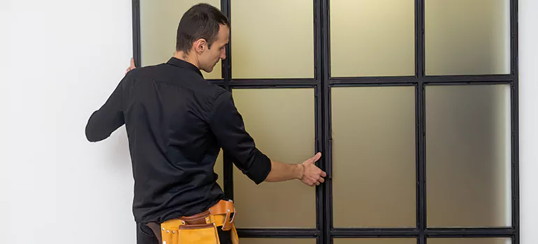 Patio French door installation in Welland, ON