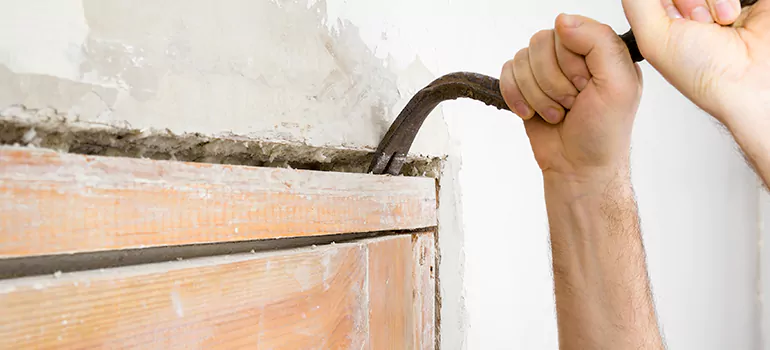 Wooden Garage Door Repair in Welland, Ontario