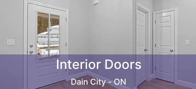  Interior Doors Dain City - ON