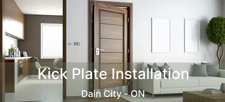  Kick Plate Installation Dain City - ON
