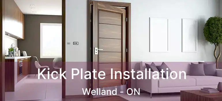  Kick Plate Installation Welland - ON