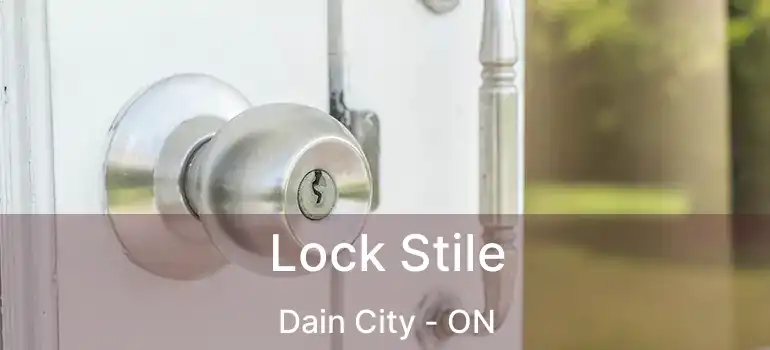  Lock Stile Dain City - ON