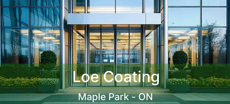  Loe Coating Maple Park - ON