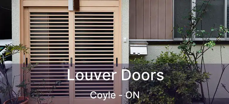  Louver Doors Coyle - ON